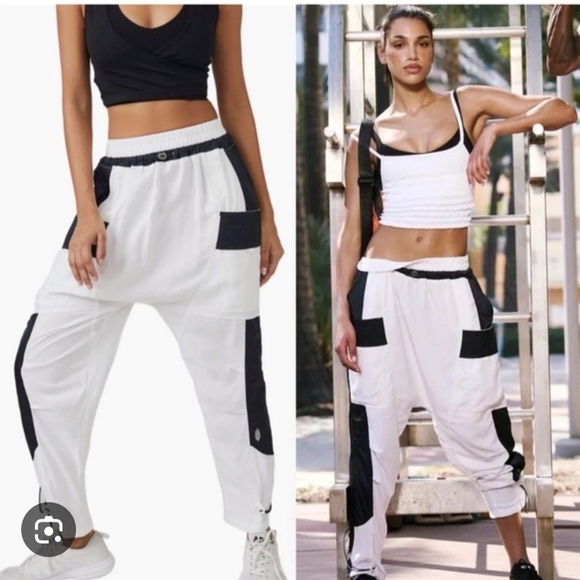 FP Movement by Free People Pants - 💕 FP Movement by Free People Tricked Out Colorblock Cargo Track Pants Sz.L